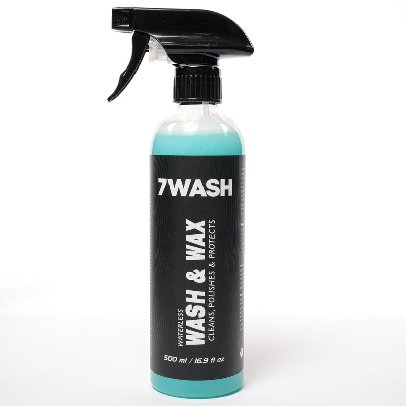 Wasserlose Autowäsche & Wachs – Kratzfreie Reinigung & Glanz 500 ml 7WASH