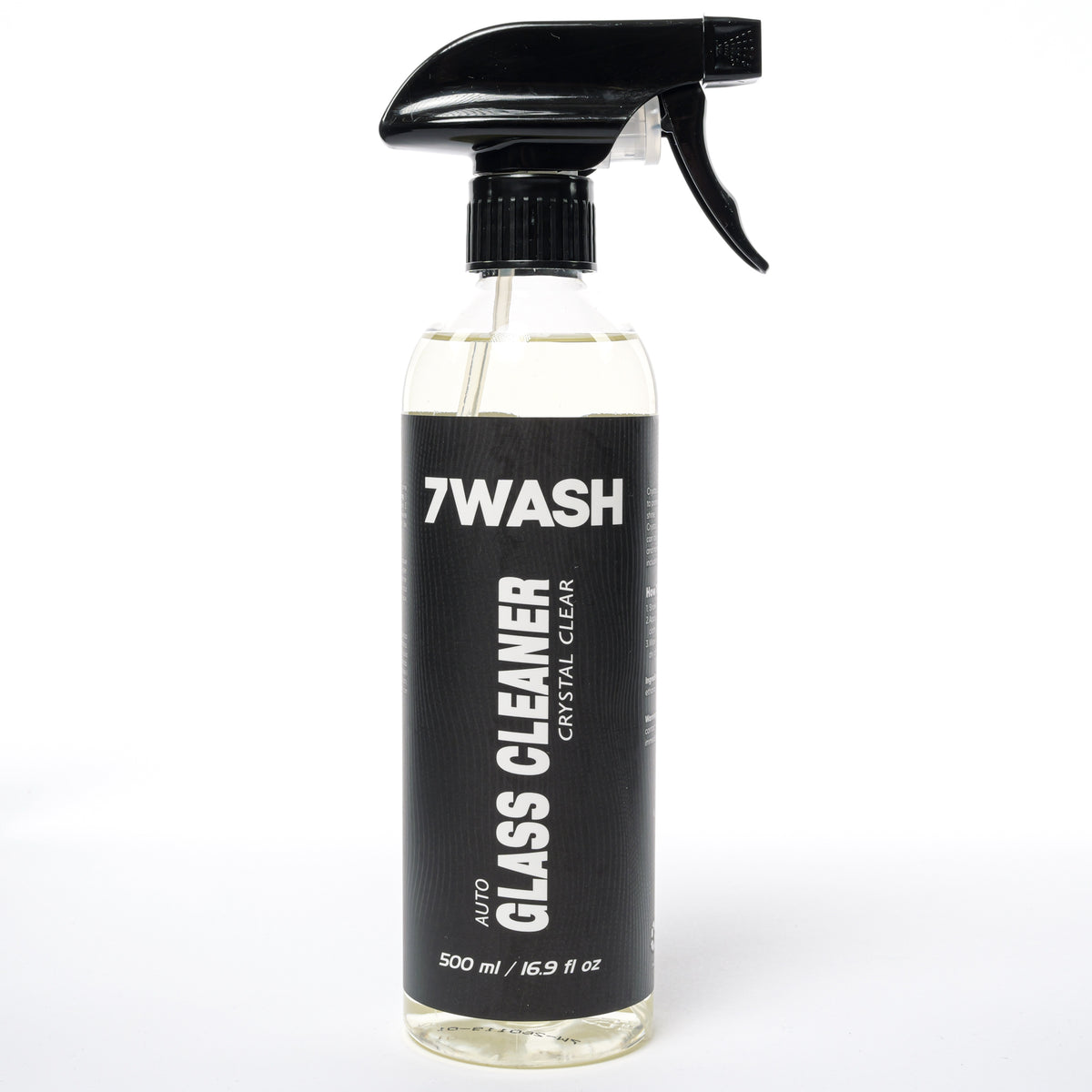 7WASH Glasreiniger 500 ml für streifenfreie Autoscheiben und Spiegel