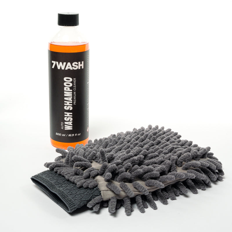 Autowasch-Shampoo-Set – Sanftes, pH-neutrales Reinigungs- und Schutzset von 7WASH