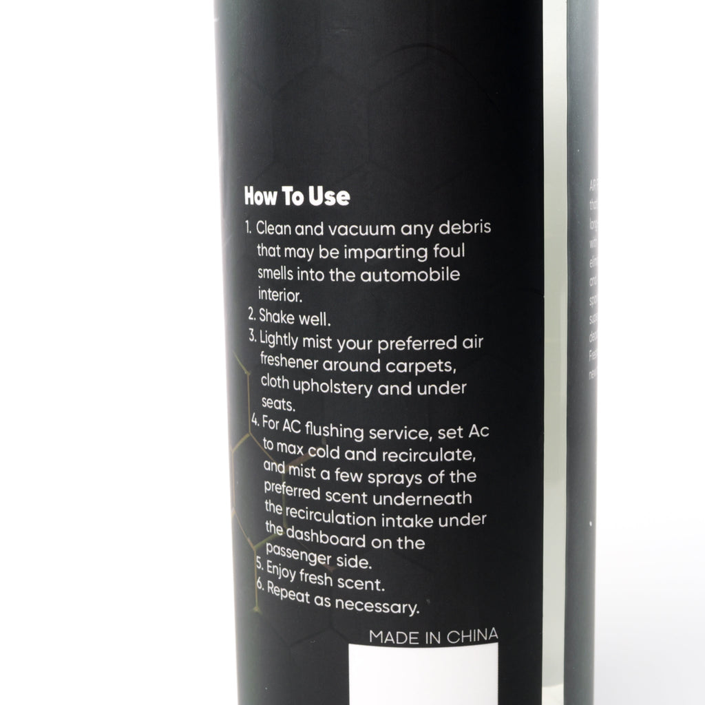 7WASH Air Freshener 500 ml Premium Auto Duft Flasche Vorderansicht